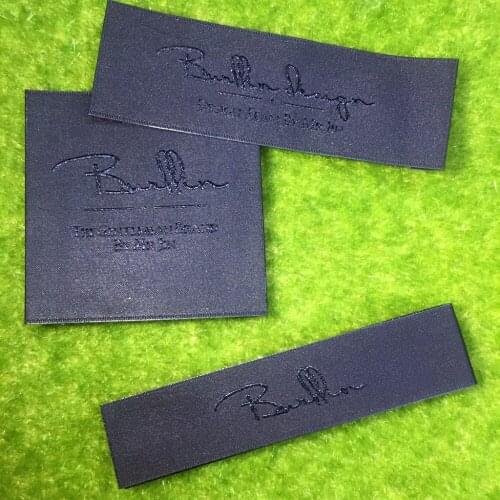 High quality custom hem woven label,clothing woven label,garment woven label neck tag