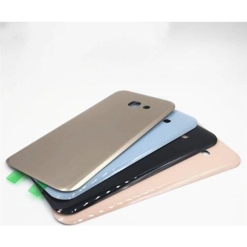 Back Glass For Samsung Galaxy A3/A5/A7 2017 A320 A520 A720 Back Battery Glass Cover Rear Door Housing Case
