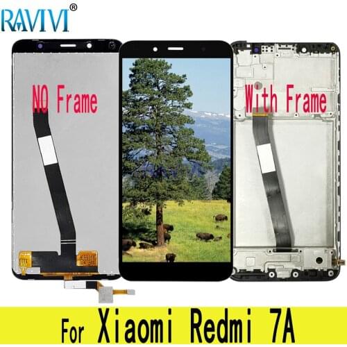 5.45" 7A LCD For Xiaomi Redmi 7A LCD Display Touch Screen Tested Digitizer Assembly With Frame For Redmi7A