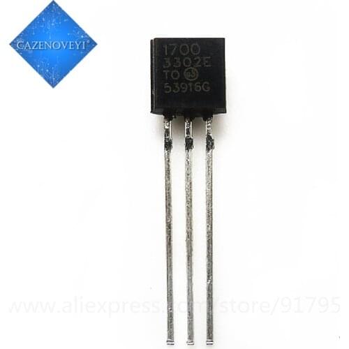 10pcs/lot MCP1700-3302E/TO TO-92 MCP1700 1700-3302E TO92 MCP1700-3302E Fixed LDO Voltage Regulator ICAliExpressIC In Stock