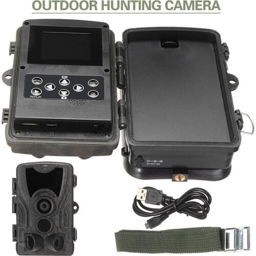 1080P 20MP Video Hunting Camera 36 LED IR Forest Wildlife Trail Cam Trap Pixel Image Resolution Night Vision