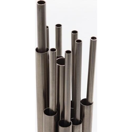 4Pcs Silver 304 Stainless Steel Capillary Tube Pipe OD 0.5mm ID 0.3mm 0.2mm Length 250mm