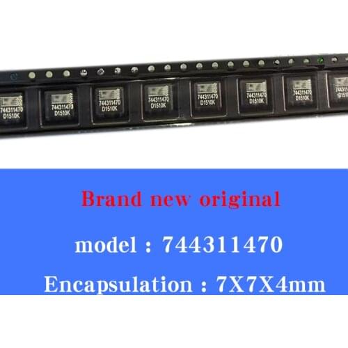 5/pcs Lot Brand new genuine 744311470 SMD integrated shielding high current inductor 4.7uH 7A 7040 7X7X4mm