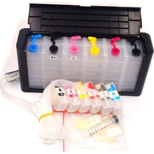 Ciss system wihtou chip for epson Expression xp-15000 printers