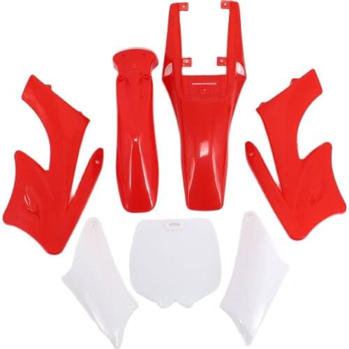 7pcs Plastic Fairing Body Kits For 47 49cc Engine 2 Stroke for Apollo for Orion Kids Dirt Pocket Bike Minimoto Parts
