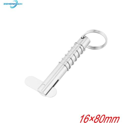 M16*80mm Marine Grade Stainless Steel 316 Boat Quick Release Pin Marine Hardware Deck Hinge Replacement Boat Accessories Yacht