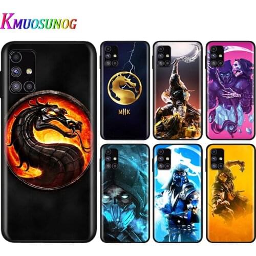 Mortal Kombat For Samsung Note 20 10 9 8 Ultra lite Plus Pro F62 M62 M60 M40 M31S M21 M20 M10S Soft Phone Case