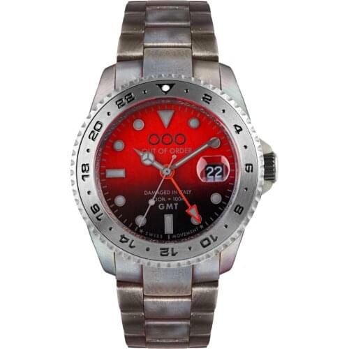 OUT OF ORDER Mens Quartz Watch