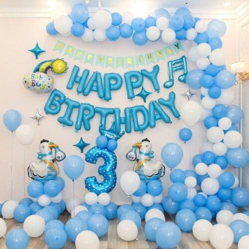 Birthday Confetti Balloon Latex Helium Balloon Stand Black Pearl Party Balloon Party Ball Kid Children Toys Wedding Ballons Arch