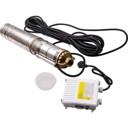 4" - 750W 2800L/H Submersible Deep Well Borehole Water Pump Garden Home Pump