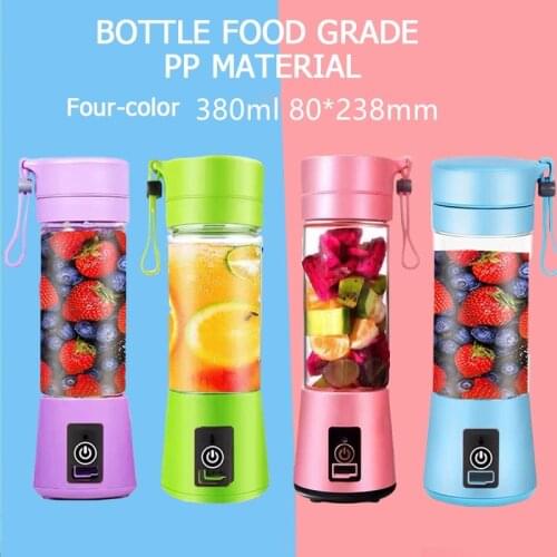 Portable blender usb mixer electric juicer machine smoothie blender food processor blender cup juice blenders kitchen cocina