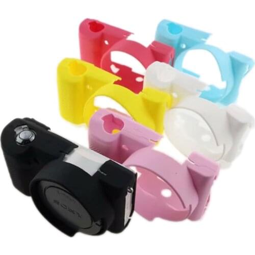 Silicone Armor Skin Case Body Cover Protector for Sony Alpha A5000 A5100 Body Camera