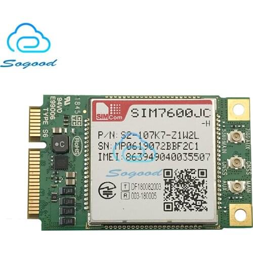 SIMCOM SIM7600JC-H MINI PCIE LTE Cat4 Module 100% New&Original no fake SIMCOM LTE-FDD for B1/B3/B8/B18/B19/B26