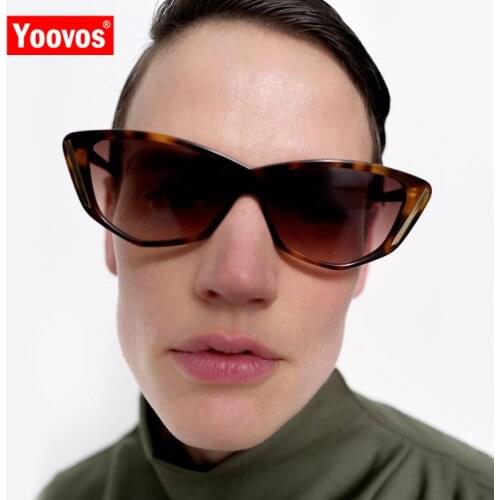 Yoovos Cat Eye Sunglasses Women Vintage Sun Glasses Women Glasses Brand Designer Sunglasses Polygon Small Frame Gafas De Mujer
