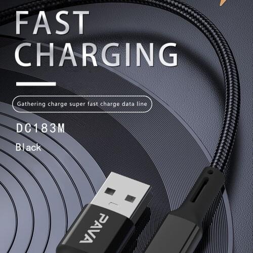 Thunder 5A aluminum alloy woven super fast charging data cable Xiaomi mobile phone wire charging fast charging