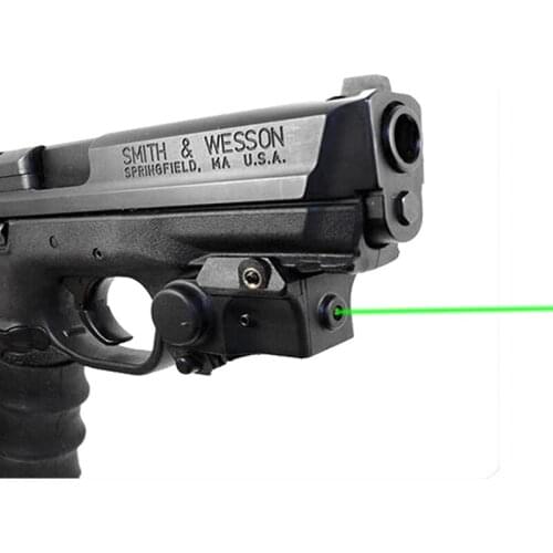 Tactical Glock Pistola De Airsoft Lazer Sight for 20mm Picatinny Weaver Rail Mounted Green Laser Scope