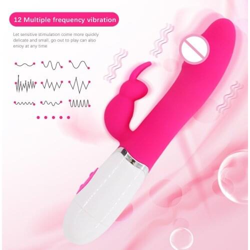 EXVOID Rabbit vibrator Vaginal Clit Stimulator Femme G Spot Masturbator AV Stick Dildo Vibrators for Woman Adult Products