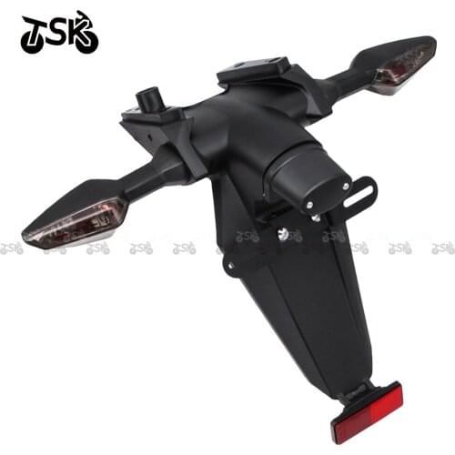 Rear Fender Mudguard License Plate Turn Light Holder Frame for Kawasaki Ninja ZX10R ZX 10R 2004 2005 04 05 Motorbike Accessories