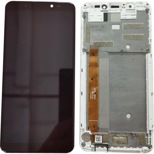 For Micromax Canvas Infinity HS2 LCD Display Screen With Touch Screen Assembly with Frame 3m sticker