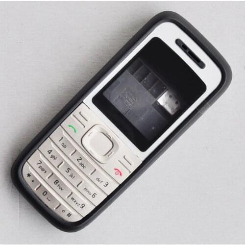 ZUGZUC New For Nokia 1200 Full Complete Housing Cover Of Mobile Phone + Keyboard
