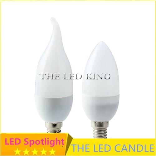 1X 10X 5W 9W Led Candle Bulb E14 220V Save Energy spotlight Warm/cool white chandlier crystal Lamp Ampoule Bombillas Home Light