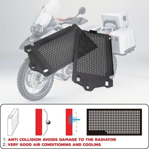 Motorcycle accessories Engine Radiator Bezel Grille Protector Grill Guard Cover For BMW R1200GS LC/Adventure 2013-2018