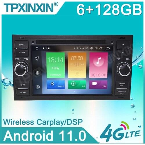 8-128GB For Ford Mondeo 2006 + Car Stereo Multimedia Player Android GPS Navigation Auto Audio Radio Carplay Head Unit