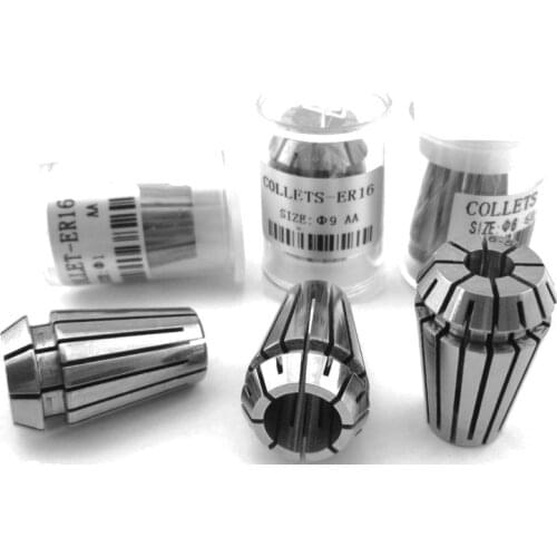 AA grade 12pcs ER32 spring collet 3 4 6 7 8 9 10 12 14 16 18 20mm collet chuck 0.008mm for CNC Mill Lathe Tool spindle motor