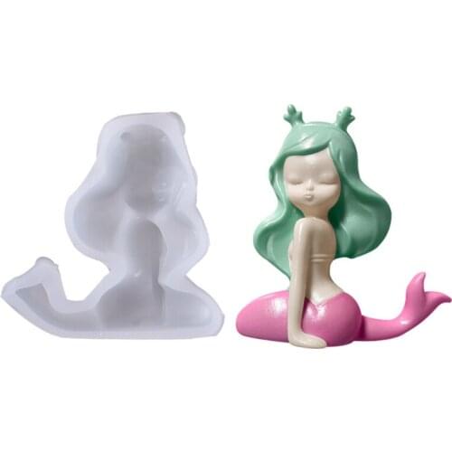 Human Body Decorative Resin Jewelry Molds DIY Pendant Silicone Mold Crafting Resin Epoxy Making Casting Mould Craft Tool