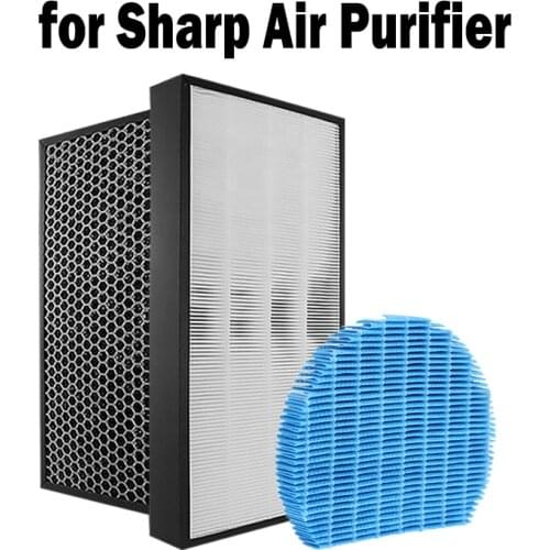 FZ-A40HFE FZ-A40DFE HEPA Actived Carbon Filter for Sharp KC-A40E KC-840E KC-C70E KC-C70U Air Purifier Parts
