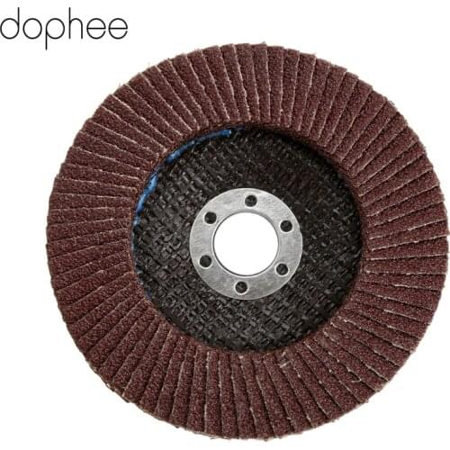 Dophe 100mm Sandpaper Sanding Flap Discs Grit 60 Polishing Grinding Wheels Discs for Angle Grinder Rotary Tool Dremel Accesories