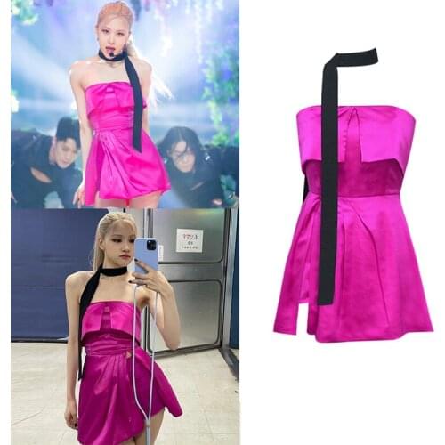 Sexy K-pop Outfit Women Korean Style Hip-Hop Dance Wear Stage Costume Jazz Dancer Clothes Festival Pole Dancing Wear JL3486