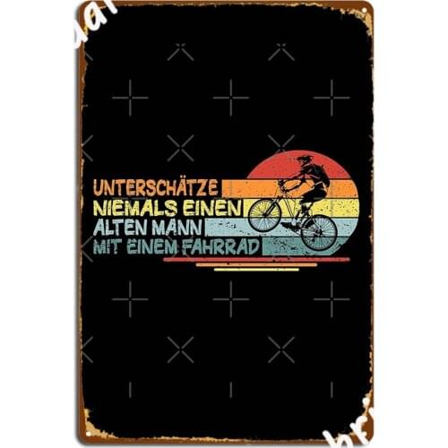 Bicycle Bike Cyclist Mountain Bike Metal Plaque Poster Club Bar Club Home Classic Poster Tin Sign Posters