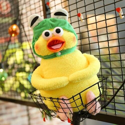 New Animals Cartoon Docomo Plush Toy Kawaii Parrot Poinko Brother Soft Stuffed Doll Kids Gifts 45cm