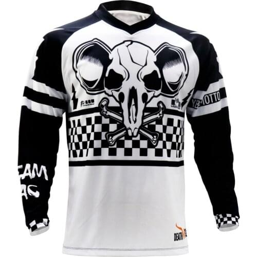 Wholesale motorcycle Jersey FOR Skyline Air MTB DH MX Bicycle Cycling Bike downhill fit FBM Jersey quick dry cold feel