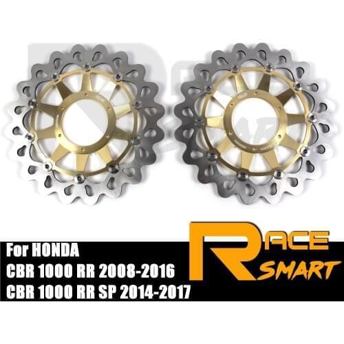 Front Brake Discs Rotors For HONDA CBR1000RR 2008-2016 Motorcycle CNC Brake Disks CBR1000 RR CBR 1000RR 2009 2010 2011 2012-2015