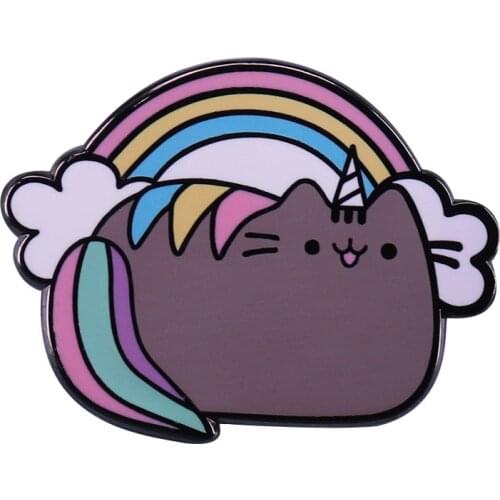 PF1219 Japanese Anime Cute Icons Kawaii Enamel Pin Badge Cartoons Collar Lapel Pin for backpacks Decoration Jewelry Gifts