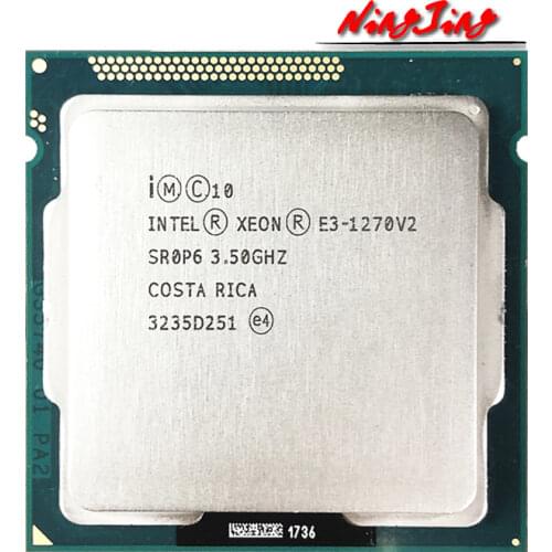 Intel Xeon E3-1270 v2 E3 1270v2 E3 1270 v2 3.5 GHz Quad-Core CPU Processor 8M 69W LGA 1155