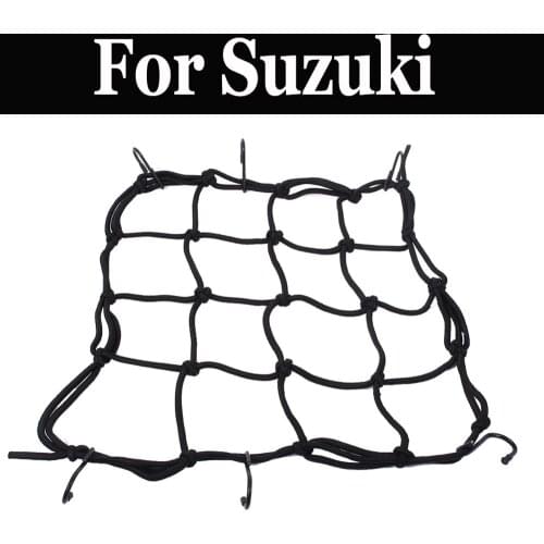 Hold Down Fuel Tank Luggage Net String Mesh Bungee Black Helmet Mesh For For Suzuki Dr 125 200 250 350 400s 650se 800s Big