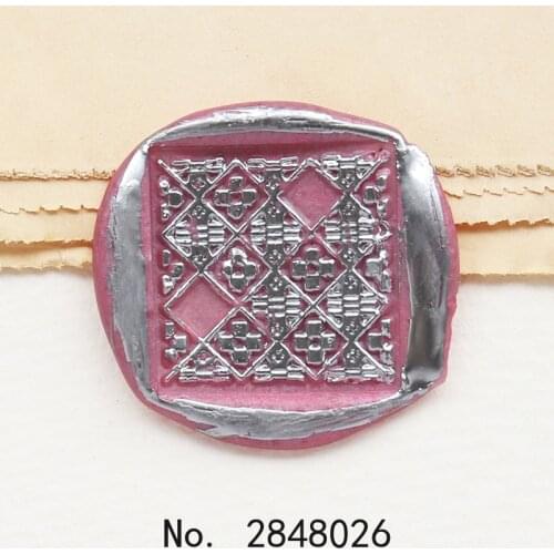 Antique Floral Vintage Tile Wax Seal Stamp,Envelop Wax seal stamp,Party Wax Seal Stamp Kit invitation seals,Flower stamp