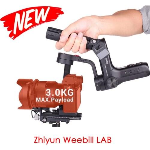 ZHIYUN WEEBILL LAB 3-Axis Gimbal Stabilizer For Mirrorless DSLR Cameras New