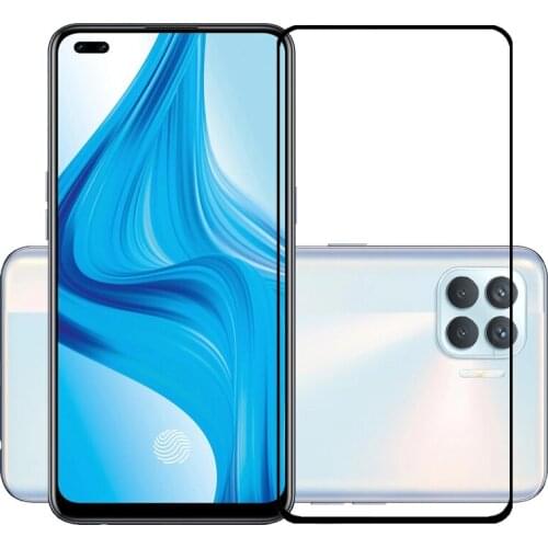 75 Pcs/Lot 2.5D Premium Tempered Glass for OPPO A93 Full Cover Screen Protector Protective Film for OPPO A93