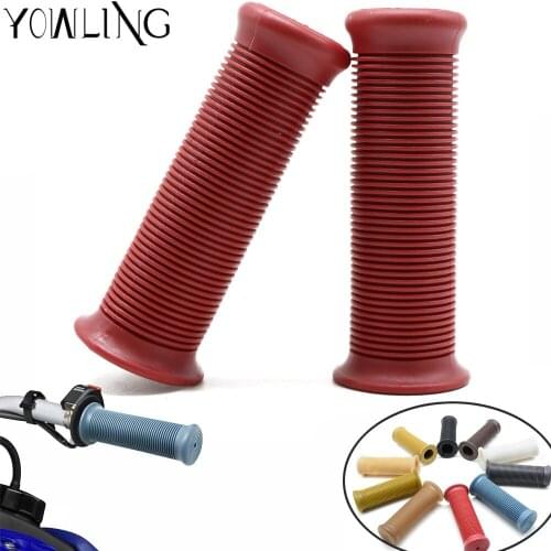 1pair Vintage Motocross 7/8" 25MM 28MM Motorcycle handlebar grip handle bar Motorbike handlebar grips/Motorcycle accessories