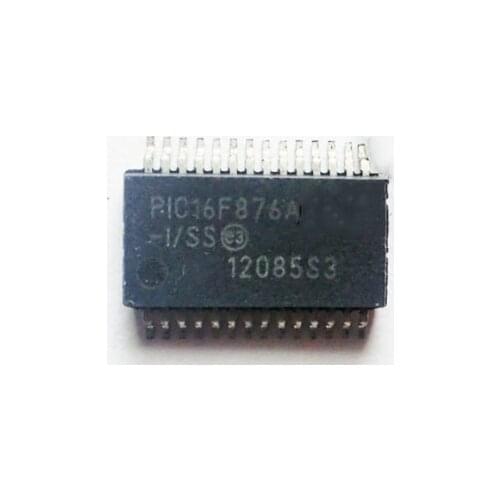 10PCS New PIC16F876A-I/SS SSOP28