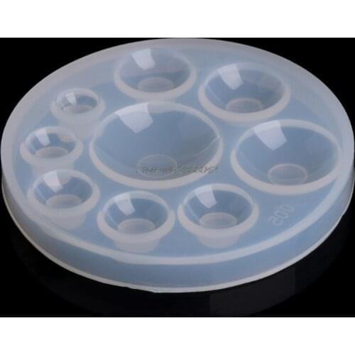 Free shipping Round Silicone Resin Mold DIY Jewelry Pendant Making Tool Mould Handmade Craft -W128