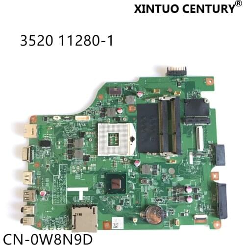 CN-0W8N9D W8N9D 11280-1 Laptop Motherboard For Dell inspiron 3520 2520 DV15 MLK MB MXRD2 HM76 DDR3L 100% tested working