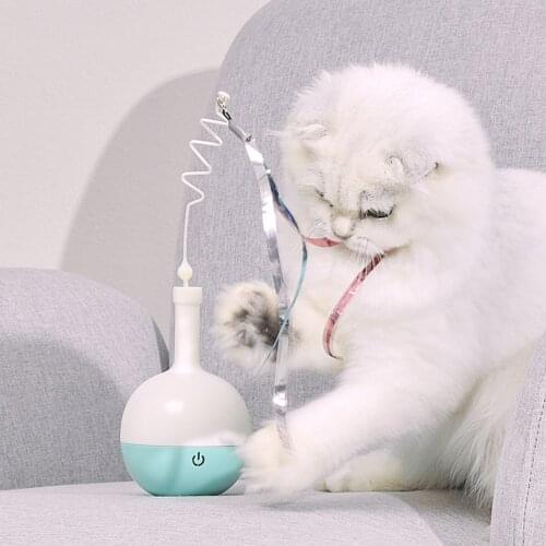Cat Electric Toys Portable Small Pet Kitten Teaser Tumbler Wine Bottle Toy New Multifunctional Household Cat Toys