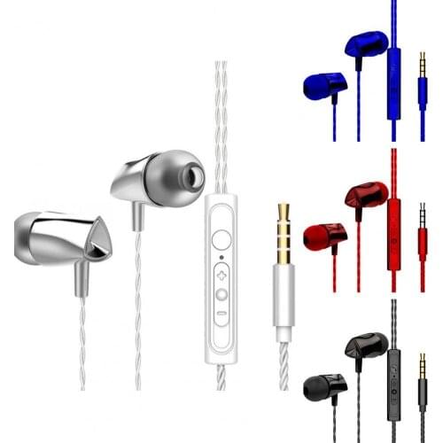 EOR X10 Universal Mega Bass Wired In-ear Earphones Microphone Sports Earbuds For Samsung Xiaomi Huawei Audio Jack Parts