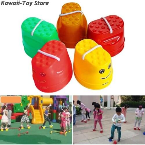 2Pcs Pack Boys Girls Jumping Stilts For Children Outdoor Sports Toys Funny Toys Kids Walking Stilts Toy Christmas Gifts
