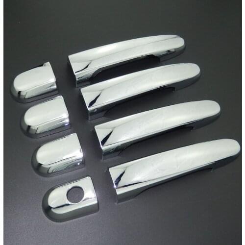 For KIA Sportage 2005-2010 Chrome Styling Chrome Side Door Handle Cover Trim 2006 2007 2008 2009
